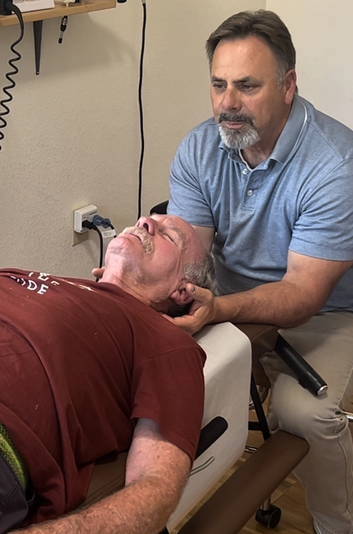 Chiropractor Sebastopol CA Richard Doble Adjustment